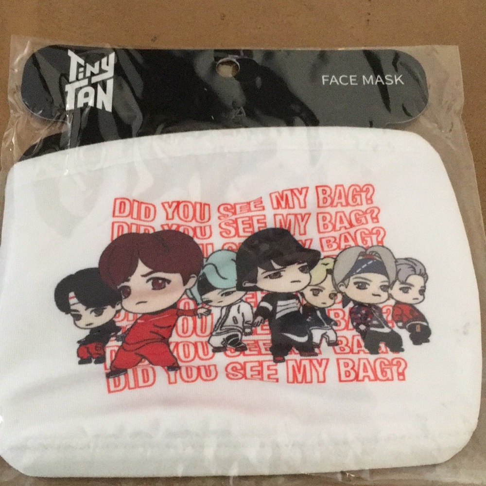 Brand New BTS face mask